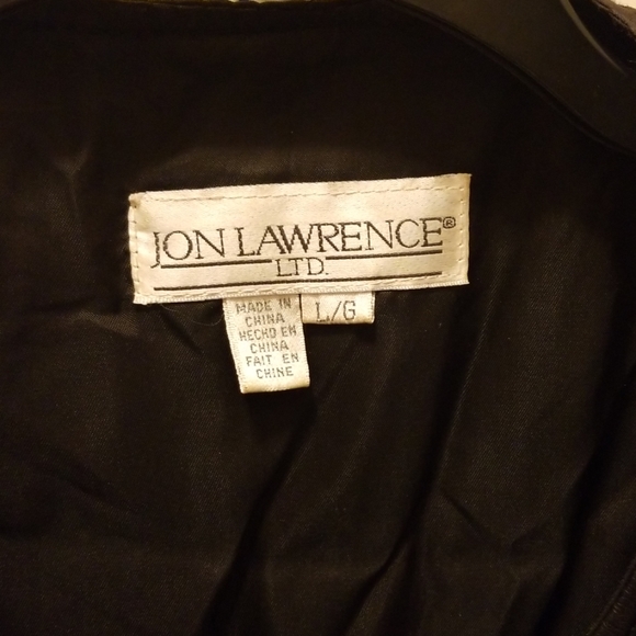 Jon Lawrence Leather Vest - Picture 5 of 6